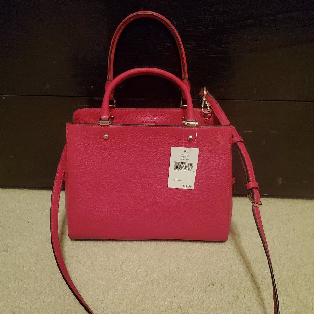 Kate Spade, 8.75''h x 12.625''w x 5.5''d, Bright Rose